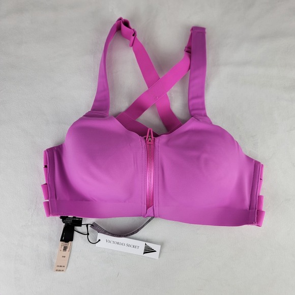 Victoria's Secret Other - Victoria's Secret Knockout Maximum Support Front Close Sport Bra 34B Pink Strap